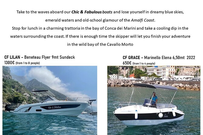 Amalfi Coast Boat Rental - Key Points To Know Before You Go