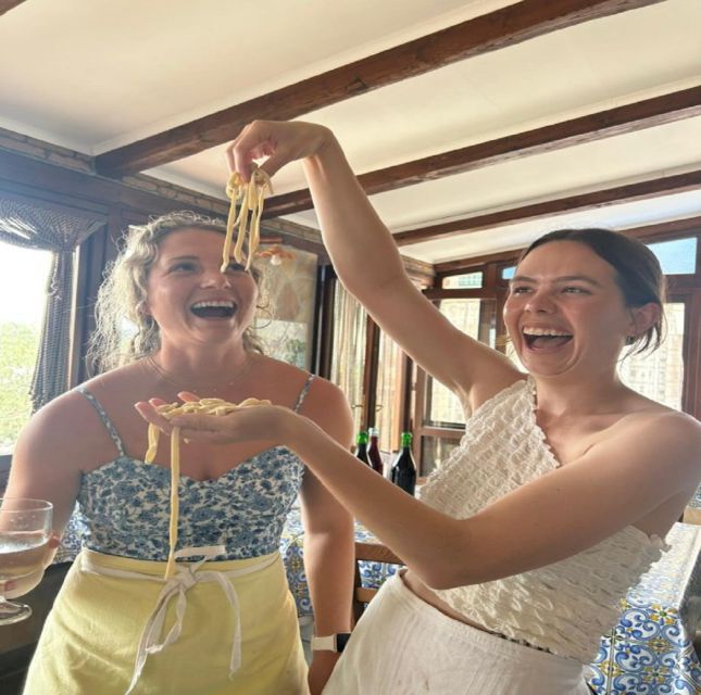 Amalfi Coast: Half-Day Farmhouse Cooking Class - Lunch at the farmhouse: wine included, limoncello on standby