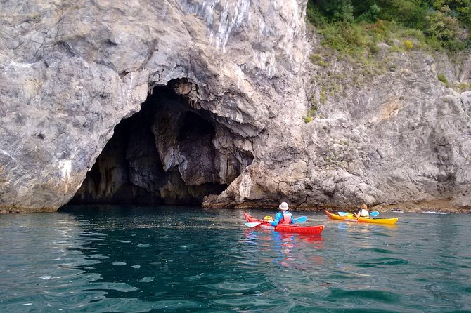 Amalfi Coast Kayak Tour: Explore Caves, Arches & Hidden Beaches - Conca dei Marini: Famous Villas and Real Fishing Life From the Water
