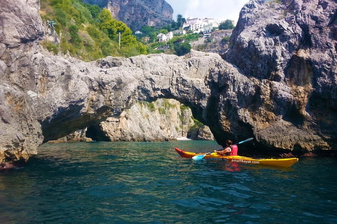 Amalfi Coast Kayak Tour: Explore Caves, Arches & Hidden Beaches - Amalfi to the Caves: How This Route Escapes the Crowd