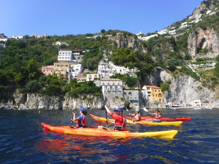 Amalfi Coast: Kayak Tour with Snorkeling and Grottoes Visit - Kayaking difficulty and who should take this (or skip it)