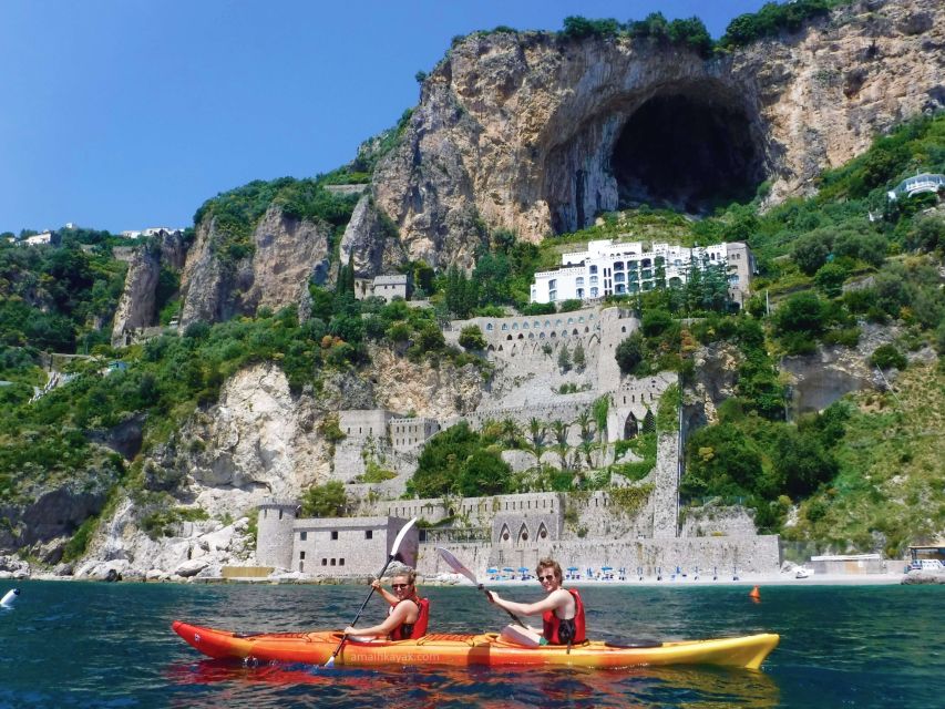 Amalfi Coast: Kayak Tour with Snorkeling and Grottoes Visit - The beach break: snorkeling, swimming, and what to expect from your time in the water