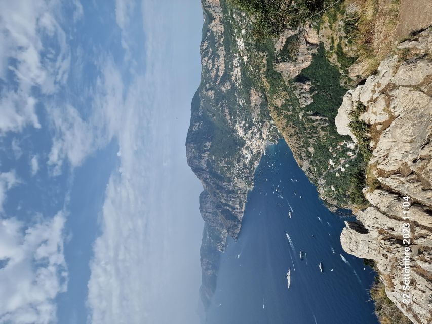 Amalfi Coast Path of the Gods Hike from Agerola - Entering the Route at Caffetteria il Ritrovo in Agerola