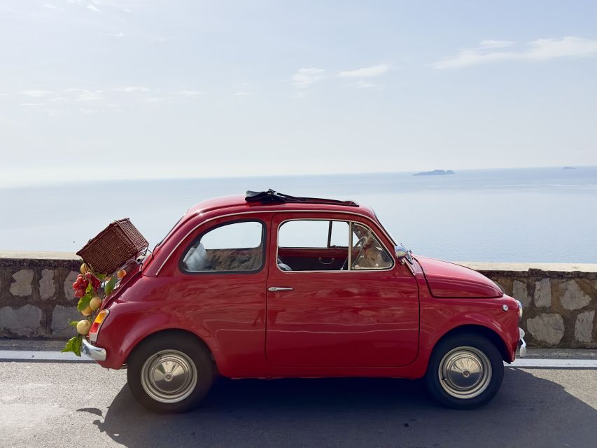 Amalfi Coast: Photo Tour with a Vintage Fiat 500 - The 2-hour route: Positano first, Praiano second, Fiordo di Furore last
