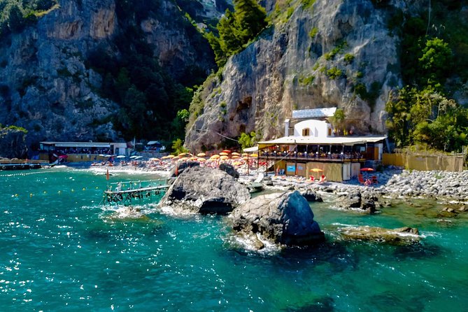 Amalfi Coast Private Boat Tour from Positano, Praiano or Amalfi - Onboard comfort: snacks, shower, towels, and snorkeling gear