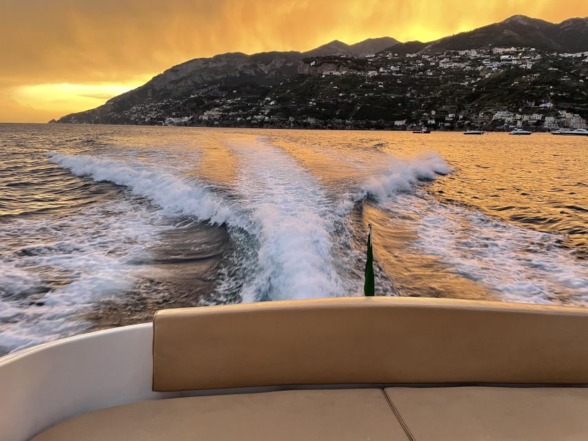 Amalfi Coast: Scenic Boat Private Tour with Aperitif - Pickup and drop-off: multiple coast options, meet the skipper at the dock