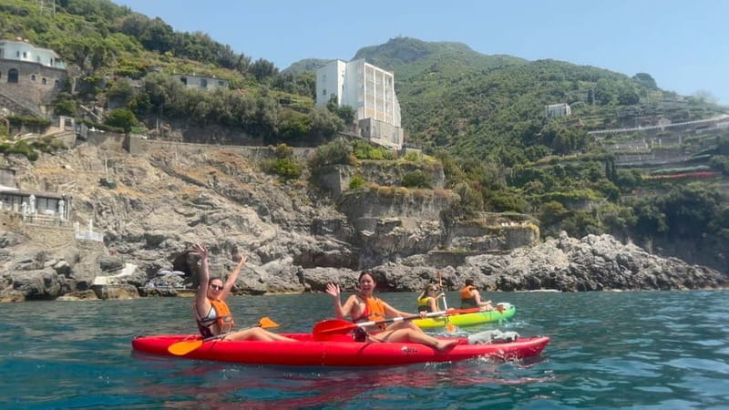 Amalfi: Kayak/Snorkel Tour to Pandora Cave with Lemon Spritz - Who should book this kayak and cave combo, and who should skip it