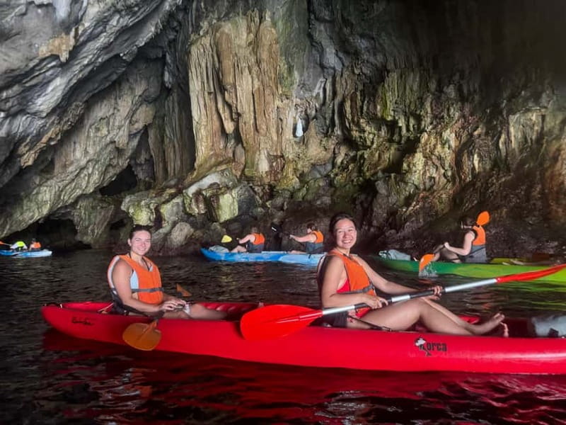 Amalfi: Kayak/Snorkel Tour to Pandora Cave with Lemon Spritz - Norman Tower, then the Sulfur Cave you can actually see up close