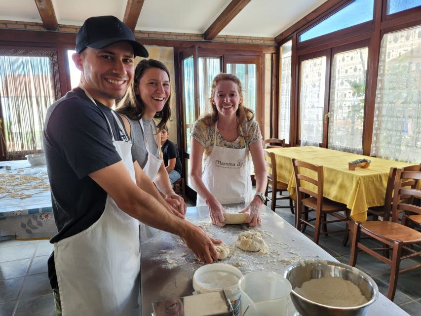 Amalfi: Make tagliatelle, mozzarella and tiramisù - Lunch or dinner, and tasting everything together