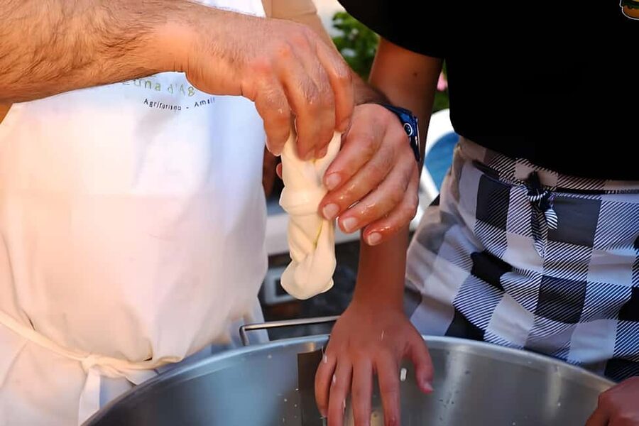 Amalfi: Milk the cows, Make Pasta, Mozzarella and Tiramisù! - Tagliatelle From Nonna Maria’s Recipes