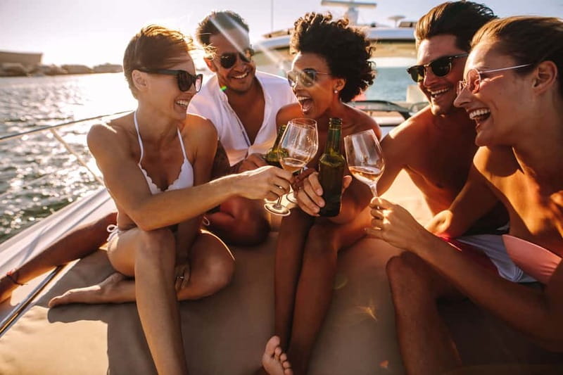 Amalfi: Sunset Boat Tour with Fruit and Drinks - The Route Between Amalfi and Praiano: Caves, Watchtowers, and Natural Arches