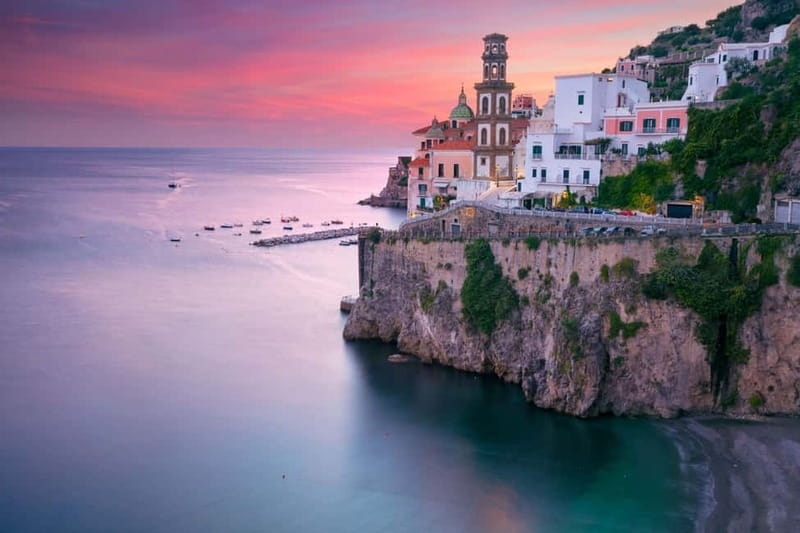 Amalfi: Sunset Boat Tour with Fruit and Drinks - Conca dei Marini, Sophia Loren Sightlines, and Santa Rosa Monastery Views
