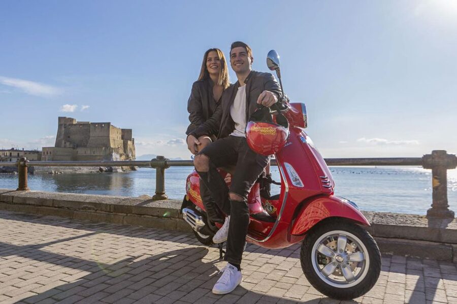 Amazing audioguided Vespa Tour of Naples - with driver - How the offline multilingual audio guide keeps you moving (and not staring at your phone)