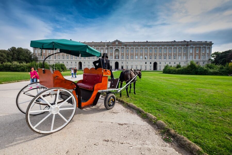Campania: Royal Palace of Caserta Guided Private Tour - The atrium and staircase: where the palace starts telling its story