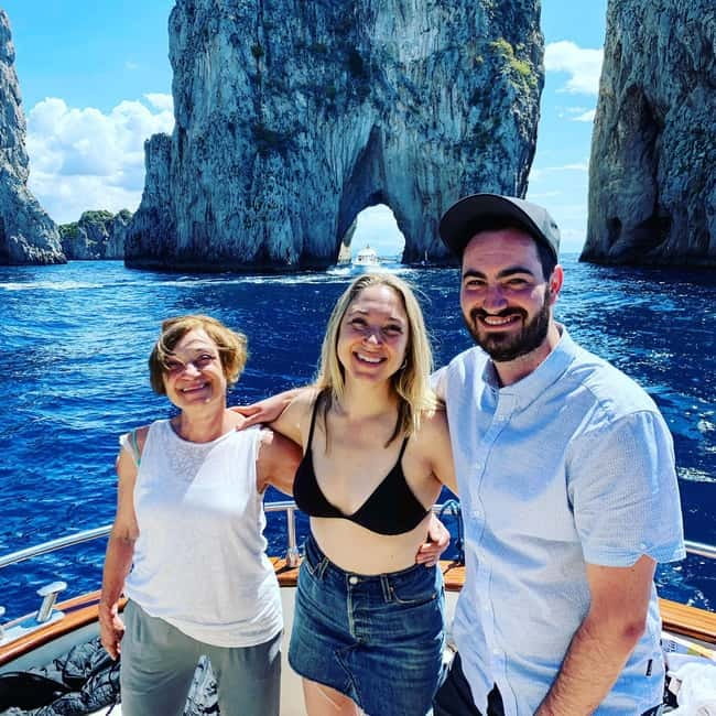 Capri : 2 Hours Private Boat from Capri - What You’ll See: Faraglioni, Casa Malaparte, Tiberio’s Jump, Punta Carena