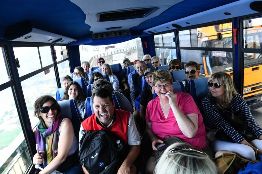 Capri and Anacapri: Sea and City Sightseeing Tour - The Gulf of Naples and the Vesuvius view start the day