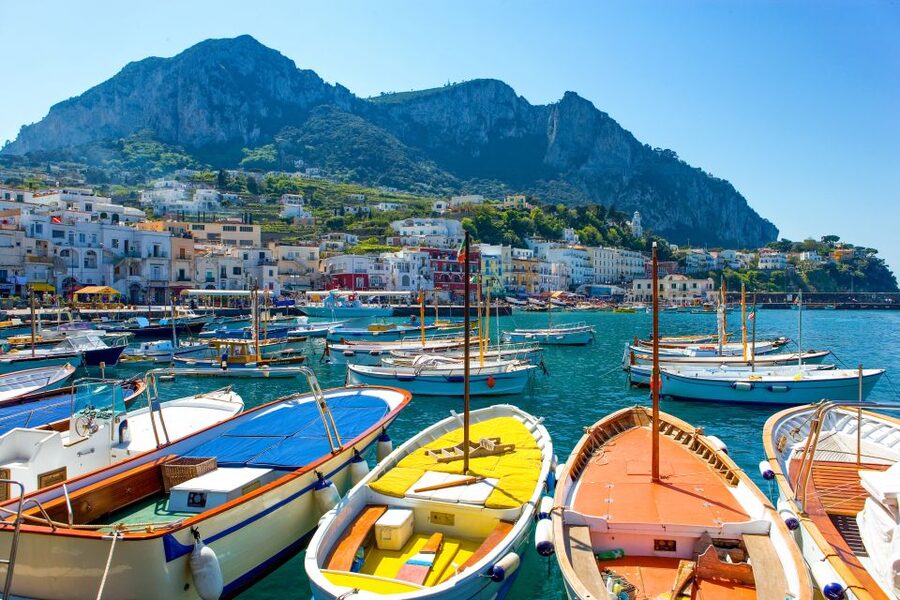 Capri: Boat and Island Tour - Anacapri by minibus: village charm and the Mount Solaro decision