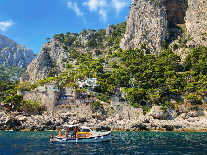 Capri Boat Tour Experience - Capri Caves and “Stop-By-Stop” Sea Viewing