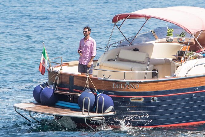 Capri Boat Tour | Full Day - Choosing Between Swim Coves and Onshore Moments