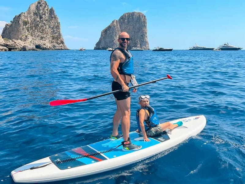 Capri: Caves and Beaches Paddle Board Tour. Photos included - What You Really Get for $47.45 in 1.5 Hours