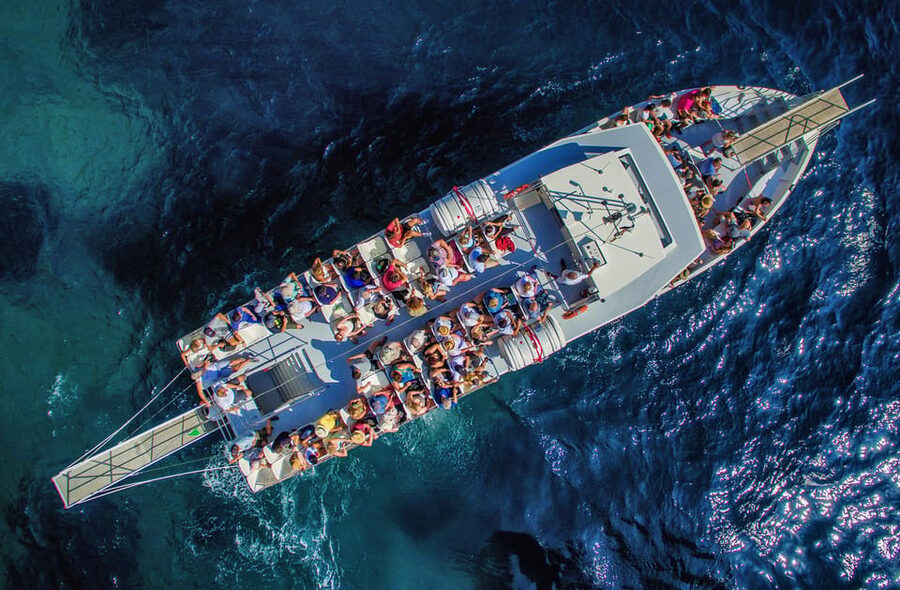 CAPRI CLASSIC BOAT TOUR - The return trip: ferry back, then van to your pickup zones