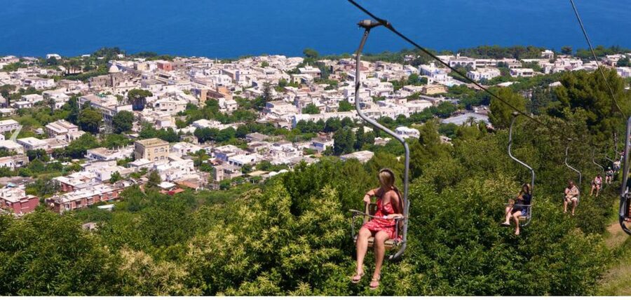Capri: DIY Day Trip with Blue Grotto, Funicular & Lunch - Mount Solaro by Chairlift for the Best Views