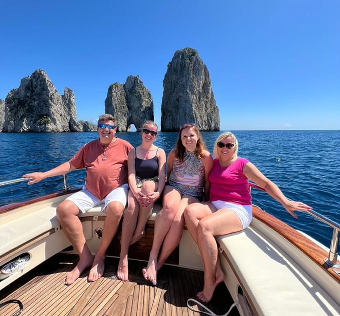 Capri: Exclusive Boat Tour of Hidden Gems with Swimming - Logistics That Matter: Meeting Point and Timing