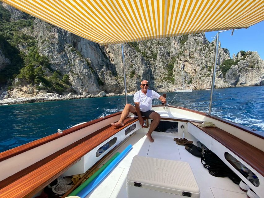 Capri: Island and Grottos Boat Cruise with Snacks and Drinks - The Grottos Circuit: Grotta Bianca, Green Grotto, and the Marvellous Grotto
