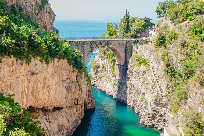 Capri Island Boat Tour from Amalfi with Snorkeling | Small Group - Conca dei Marini and Praiano: the grottos and villa-view drama