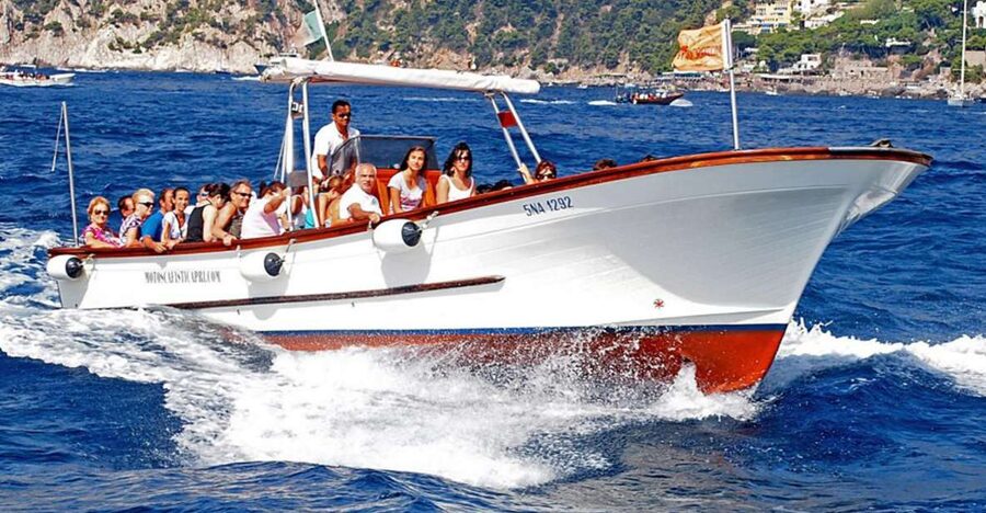 Capri: Island Boat Tour with Blue Grotto Stop - From Marina Grande to Capri’s Sea-Cave World