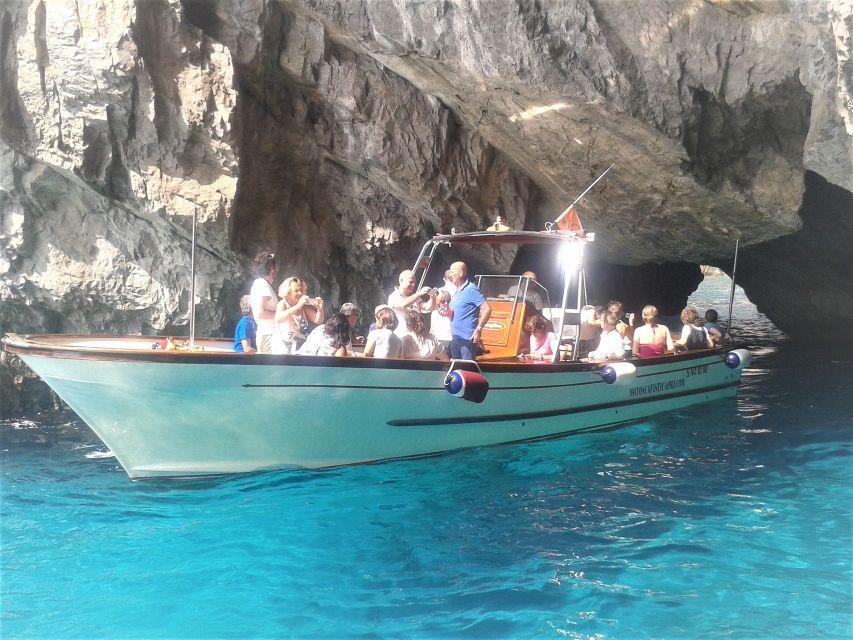 Capri: Island Boat Tour with Blue Grotto Stop - Captain commentary and boat comfort, how to get the most out of the ride