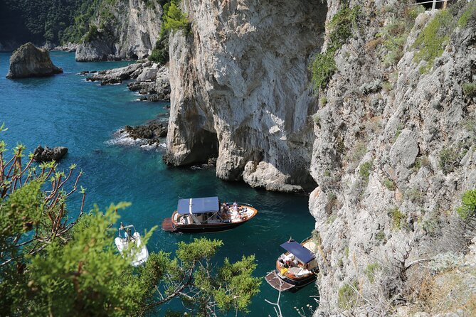 Capri Island Small Group Boat Tour from Naples with Light Lunch - Piazetta di Capri free time: 3 to 5 hours to plan your land day