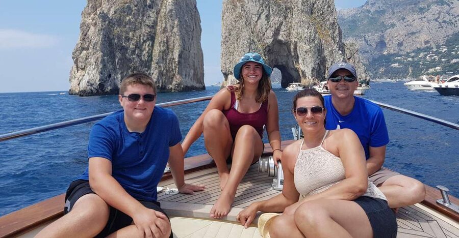 Capri: Private Boat Tour from Sorrento - Grottos of Capri you will see by boat