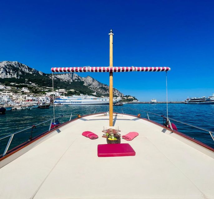 Capri: Private Island Boat Tour with Snorkeling and Swimming - Key points to know before you go