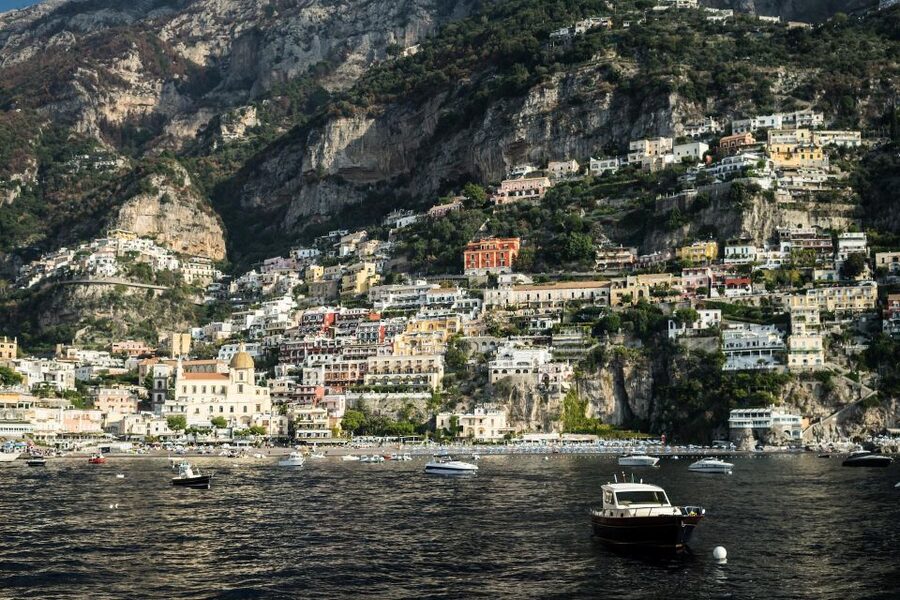 From Amalfi: 7H Amalfi Coast - Group Tour by boat - A 33-foot Gozzo boat day that actually feels like a day