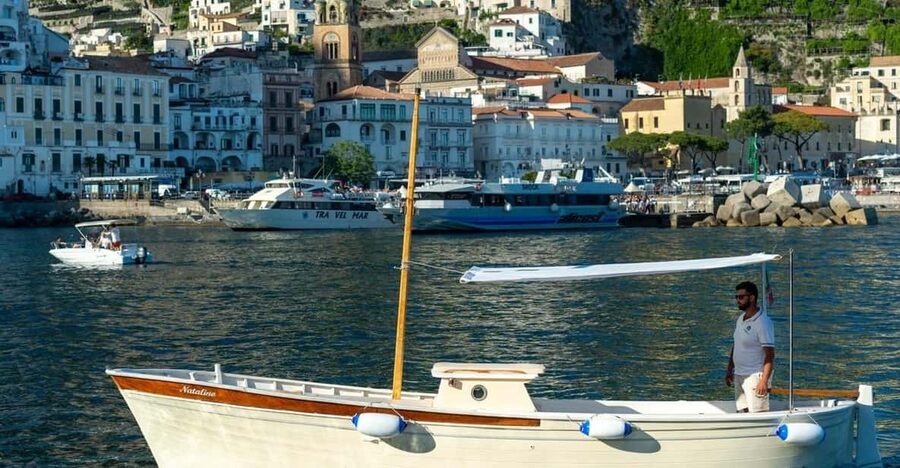 From Amalfi: Amalfi - Positano - Coast boat tour - Why a 6-hour coast boat tour beats the usual Amalfi Coast slog