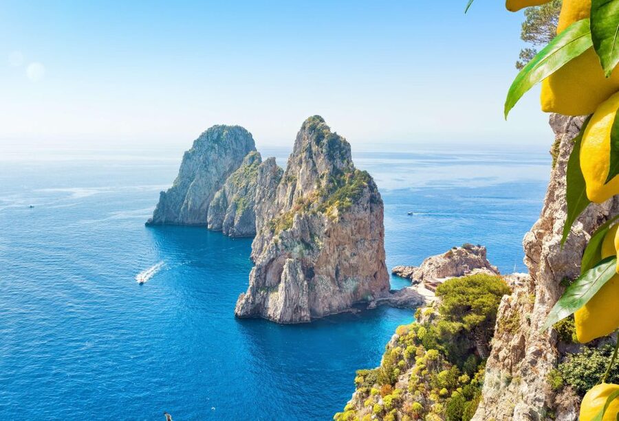 From Amalfi: Capri Island Boat Tour with Snorkeling & Drinks - From Darsena Pier to Capri, the day is built around sea time