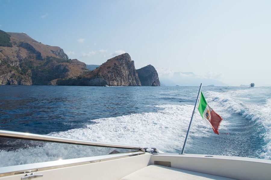From Amalfi: Day Trip to Capri Private Boat Tour with Drinks - Marina Piccola to Marina Grande: ports, villas, and a lighthouse pass