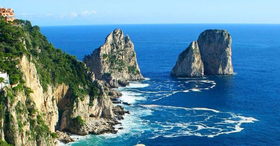 From Amalfi: Group Boat Tour to Capri with Swimming - Swim Stop at Punta Campanella: When the Water Is the Star