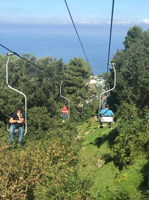 From Capri: Highlights Tour with Chairlift Ticket - Up to Anacapri, Then Monte Solaro by Chairlift