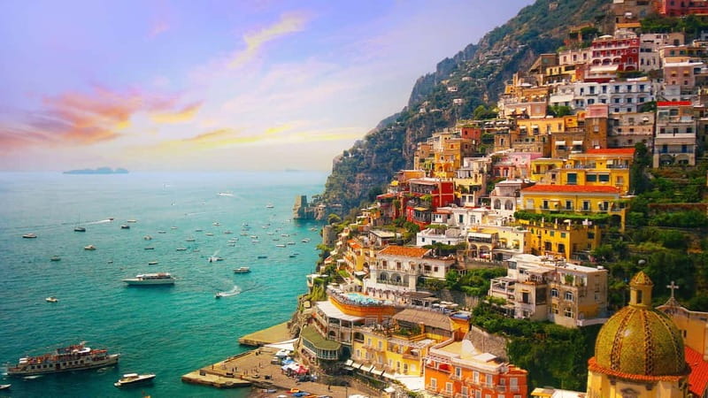 FROM NAPLES: Amalfi Coast Boat, stops in Amalfi and Positano - On the water: what that 1-hour sightseeing cruise delivers