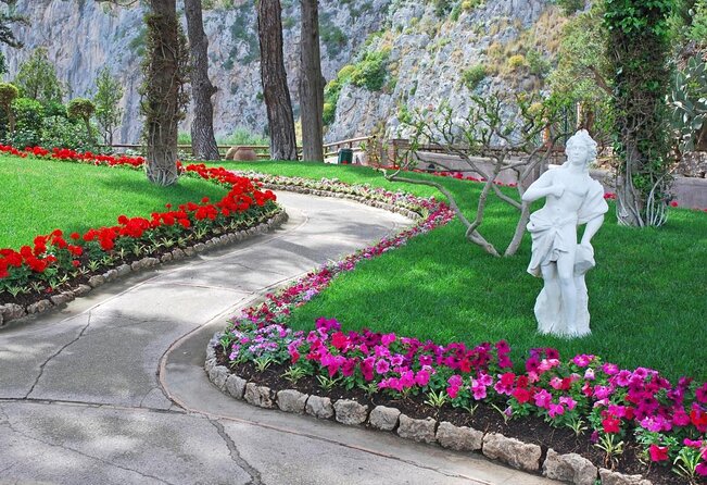 From Naples: Capri and Anacapri Small Group Tour + Ferry - Church San Michele and its maiolica floor, extra admission