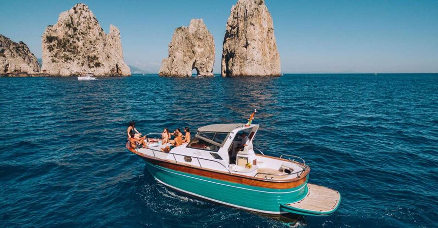 From Naples: Capri Boat Day Trip with Drinks - Boarding Day Trip Energy: Boat, skipper, and the drink plan