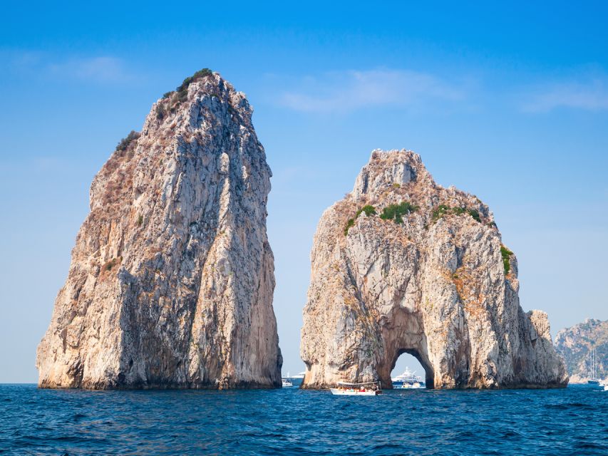 From Naples: Capri Tour with Transport - Meeting Point in Naples: Via Galileo Ferraris and the Around Vesuvio Minibus