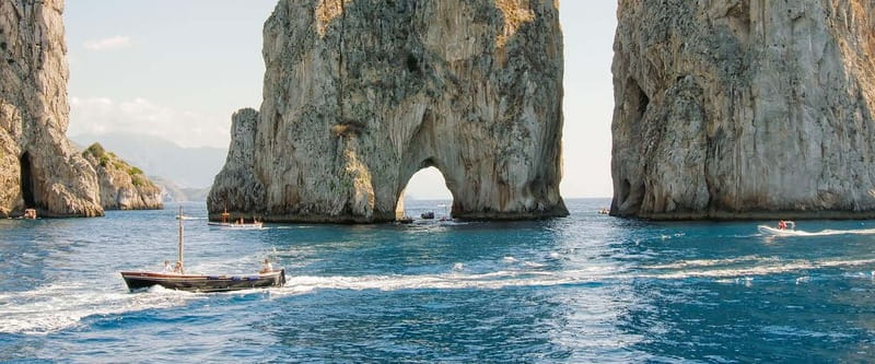 From Naples: Complete Capri Guided Boat and Bus Tour - First stop: Anacapri for views, village time, and Mount Solaro choices