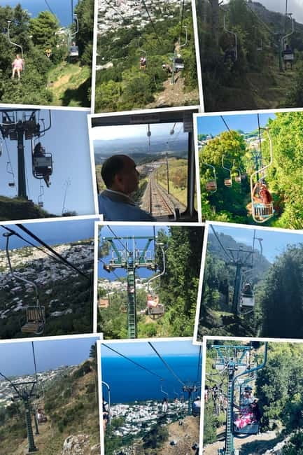 From Naples: Explore Capri with Chairlift Experience - Monte Solaro chairlift access: the view you came for