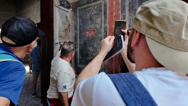 From Naples: Guided tour of Pompeii skip-the-line and round-trip train - Pompeii From Napoli Centrale, fast train rhythm