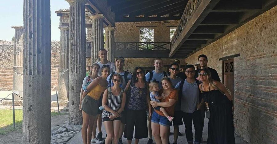 From Naples: Pompeii and Sorrento Full-Day Tour - Pompeii with a live guide: what you get in 2 hours