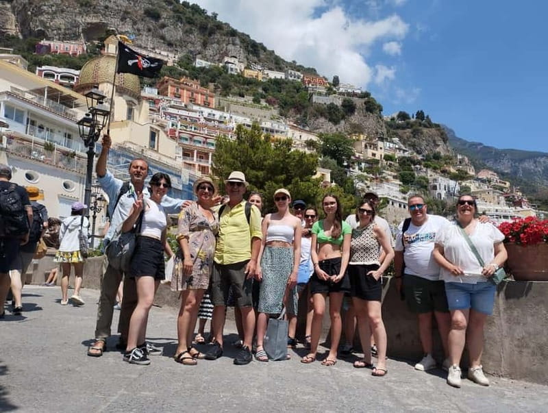 From Naples: Positano and Amalfi Day Trip by Ferry - Positano Stop: Narrow Streets, Colorful Corners, and Around 2 Hours for Beach Time