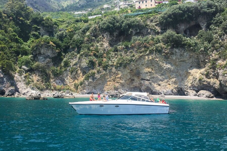 From Naples: Private Capri Boat Excursion - From Naples Mergellina to Capri: the day starts with the right coastline